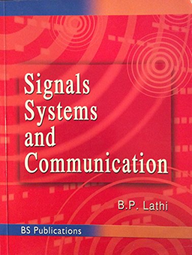 Imagen de archivo de Signals, Systems and Communication a la venta por Books Puddle
