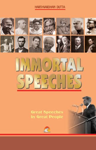 9788178060934: Immortal Speeches