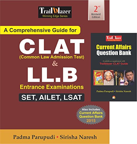9788178063492: A Comprehensive Guide for CLAT (Common Law Admission Test) & LL.B Entrance Examinations - SET AILET LSAT [Paperback] [Jan 01, 2017] Books Wagon [Paperback] [Jan 01, 2017] Books Wagon