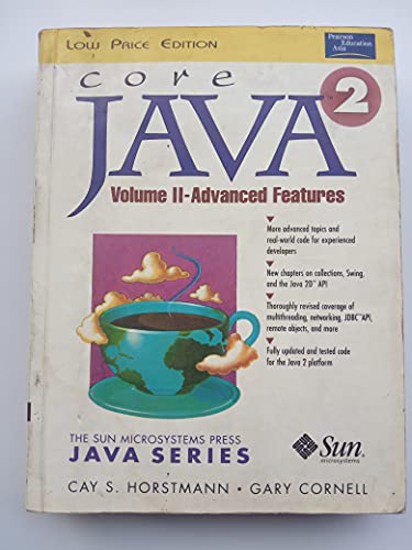 9788178080185: Core Java Vol-Ii Advanced Features