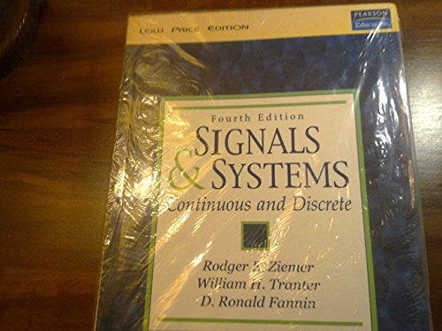 Imagen de archivo de Signals & Systems: Continuous & Discrete, 4Th Edit a la venta por dsmbooks