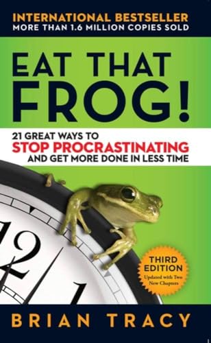 Stock image for Eat That Frog: 21 Great Ways to Stop Procrastinating and Get More Done in Less Time for sale by ThriftBooks-Dallas