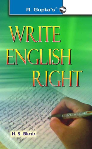 9788178121550: Write English Right