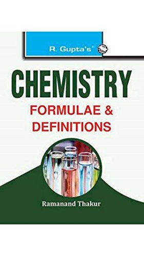 9788178125237: Chemistry Formulae & Definitions