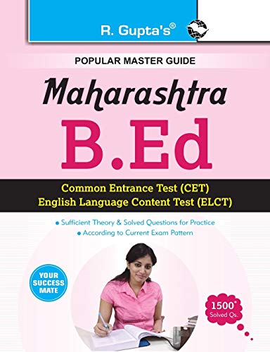 Stock image for Maharashtra B.Ed. (CET & ELCT) Exam Guide (Popular Master Guide) for sale by dsmbooks