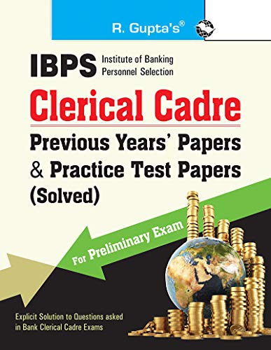 9788178125787: IBPS-Clerical Cadre-Practice Test Papers & Previous Papers (Solved): Practice Test Papers & Previous Papers - CWE [Paperback]