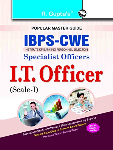 9788178125930: Bank IT Officers Common Written Exam (CWE) Guide: For All Nationalised and Private Sector Banks (Popular Master Guide) [Paperback] [Jan 01, 2016] RPH Editorial Board [Paperback] [Jan 01, 2017] RPH Editorial Board