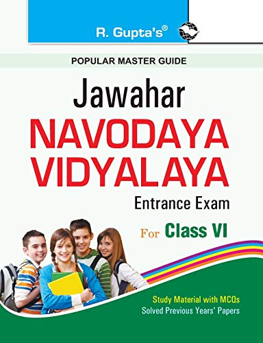 9788178126760: Jawahar Navodaya Vidyalaya Entrance Exam for (6th) Class VI