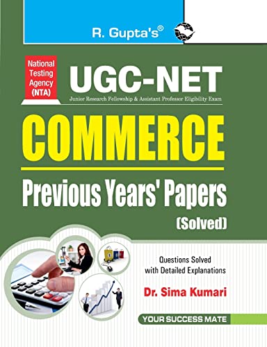 Imagen de archivo de Ugc-Net: Commerce Previous Papers (Solved) a la venta por Books Unplugged