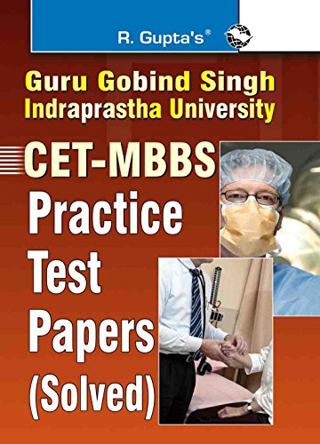 Stock image for IP?CET-MBBS Practice Test Papers (Solved) for sale by Majestic Books