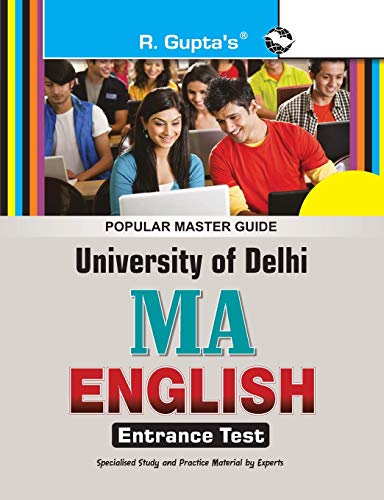 Stock image for DU: M.A. English Entrance Test Guide for sale by dsmbooks