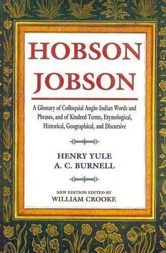 Beispielbild fr Hobson Jobson zum Verkauf von WorldofBooks