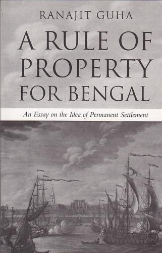 Imagen de archivo de A Rule of Property for Bengal a la venta por Books Puddle