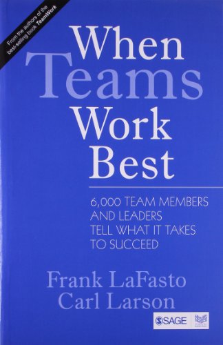 Imagen de archivo de When Teams Work Best a la venta por ThriftBooks-Dallas