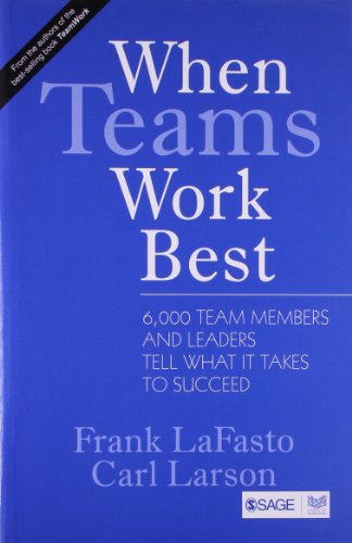 Stock image for When Teams Work Best for sale by ThriftBooks-Dallas