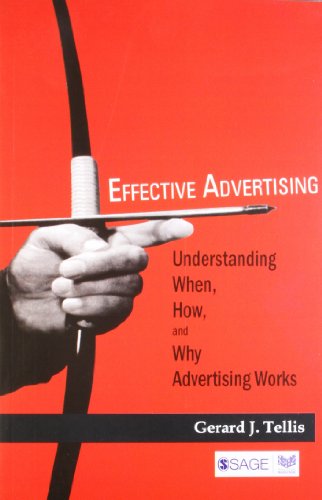 Stock image for Effective Advertising : Understanding When, How, And Why Advertising Works for sale by HPB-Red