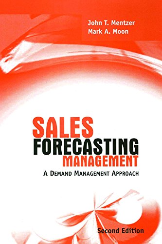 Beispielbild fr SALES FORECASTING MANAGEMENT zum Verkauf von dsmbooks