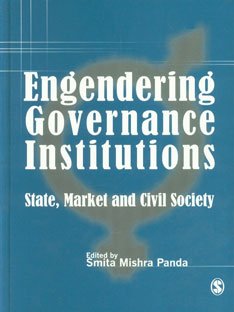 9788178297712: [( Engendering Governance Institutions: State, Market and Civil Society )] [by: Smita Mishra Panda] [Apr-2008]