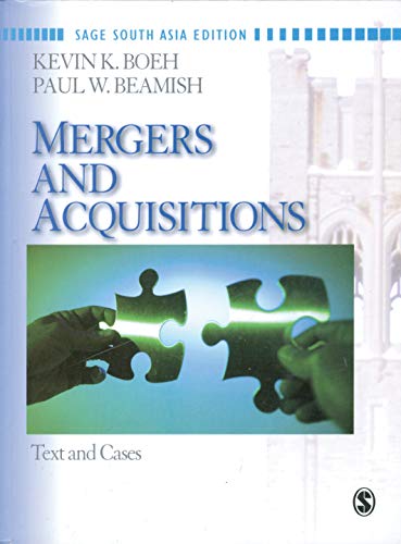 9788178299150: Mergers And Acquisitions: Text And Cases