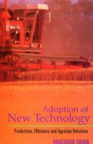 9788178350882: Adoption of New Technology: Production, Efficiency and Agrarian Relations