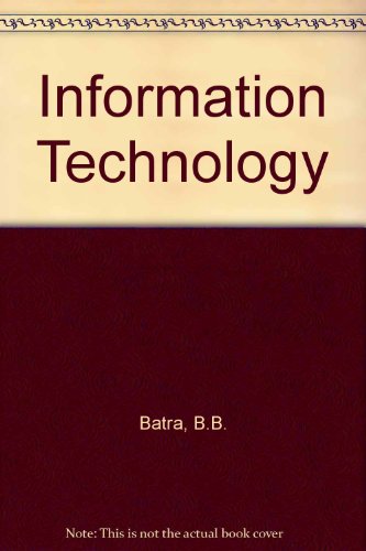 9788178354453: Information Technology