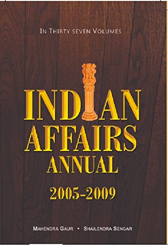 Stock image for Indian Affairs Annual 2006 (Coomerce Agriculture, Chronology Of Events 1 April 2005 To 31 March 2006), Vol. 7 for sale by dsmbooks