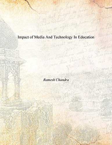 Imagen de archivo de Impact of Media and Technology in Education a la venta por Books Puddle