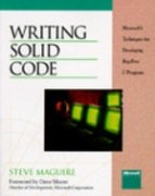 Writing Solid Code (9788178530093) by [???]