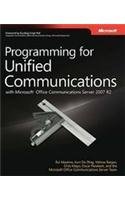 9788178531625: Programming for Unified Communications: with Microsoft Office Communications Server 2007, R2