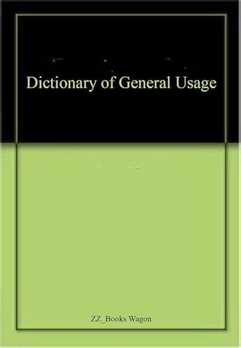 Stock image for Dictionary of General Usage for sale by Books Puddle