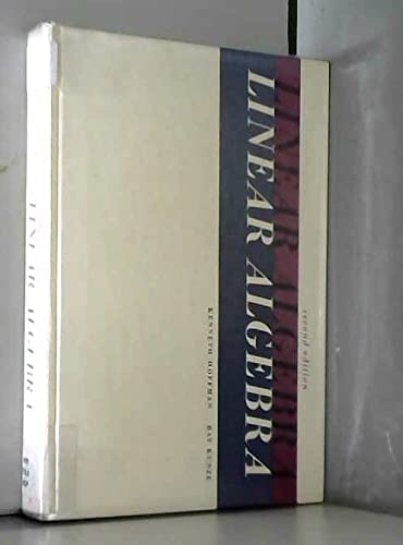 Imagen de archivo de Linear Algebra a la venta por Books Puddle