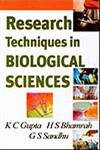 Stock image for Research Techniques in Biological Sciences for sale by Books Puddle