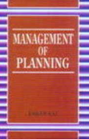 9788178900520: Management of Planning