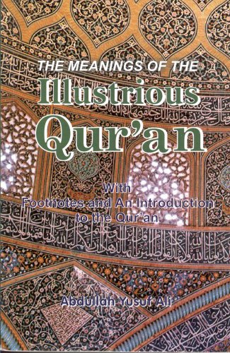 Imagen de archivo de The Meanings of the Illustrious Qur'an (With Footnotes and an Introduction to the Qur'an) a la venta por HPB-Diamond