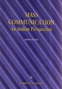 Stock image for Mass Communication: An Indian Perspective for sale by Mispah books