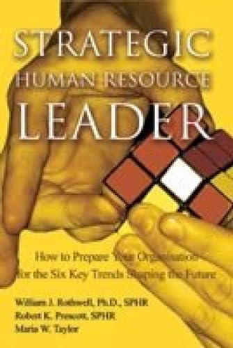 Stock image for Strategic Human Resource Leader for sale by Books Puddle