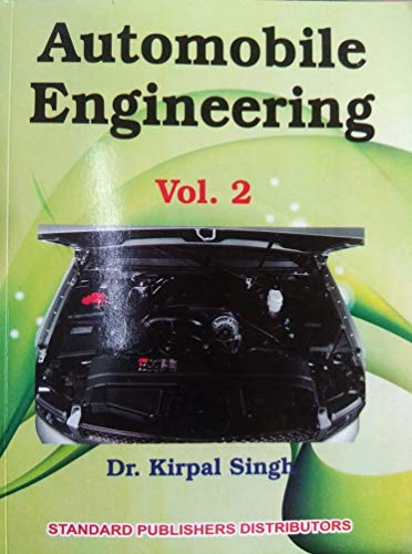 Stock image for Automobile Engineering Vol-2 for sale by Majestic Books