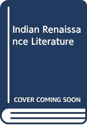 Stock image for Indian Renaissance Literature for sale by Books Puddle