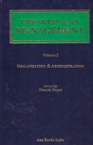 Stock image for Ishwar Dayal on Management (Hardcover) for sale by CitiRetail