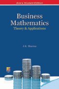 9788180521836: Business Mathematics: Theory and Applications