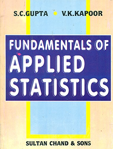 Imagen de archivo de Fundamentals of Applied Statistics a la venta por Majestic Books