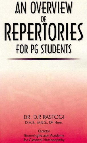 9788180564642: An Overview of Repertories for PG Students