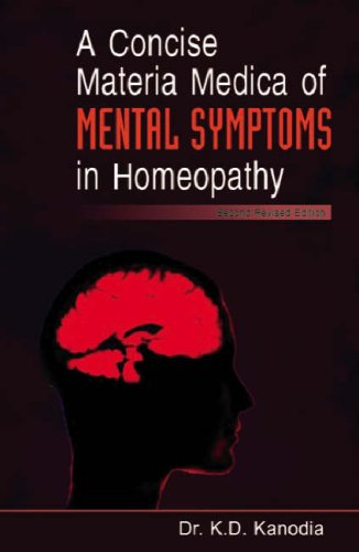 9788180567384: A Concise Materia Medica of Mental Symptoms in Homeopathy