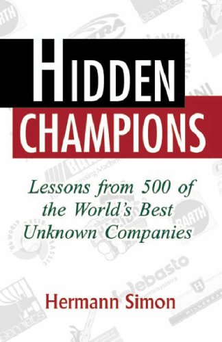 Beispielbild fr Hidden Champions zum Verkauf von AwesomeBooks