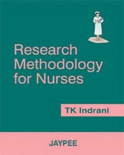 Beispielbild fr Research Methodology for Nurses zum Verkauf von Books Puddle