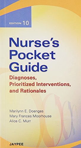 Stock image for NURSE'S POCKET GUIDE DIAGNOSES PRIORITIZED INTERVENTIONS AND RATIONALES for sale by dsmbooks