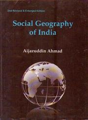 Imagen de archivo de Social Geography of India a la venta por Books Puddle