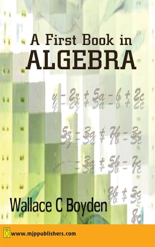 Stock image for A First Book in Algebra for sale by Books in my Basket