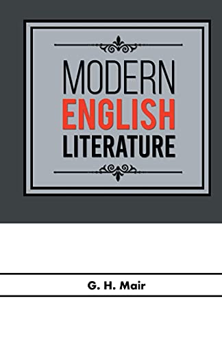 Stock image for Modern English Literature for sale by Chiron Media