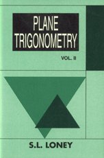 9788181160102: Plane Trignometry Volume 2